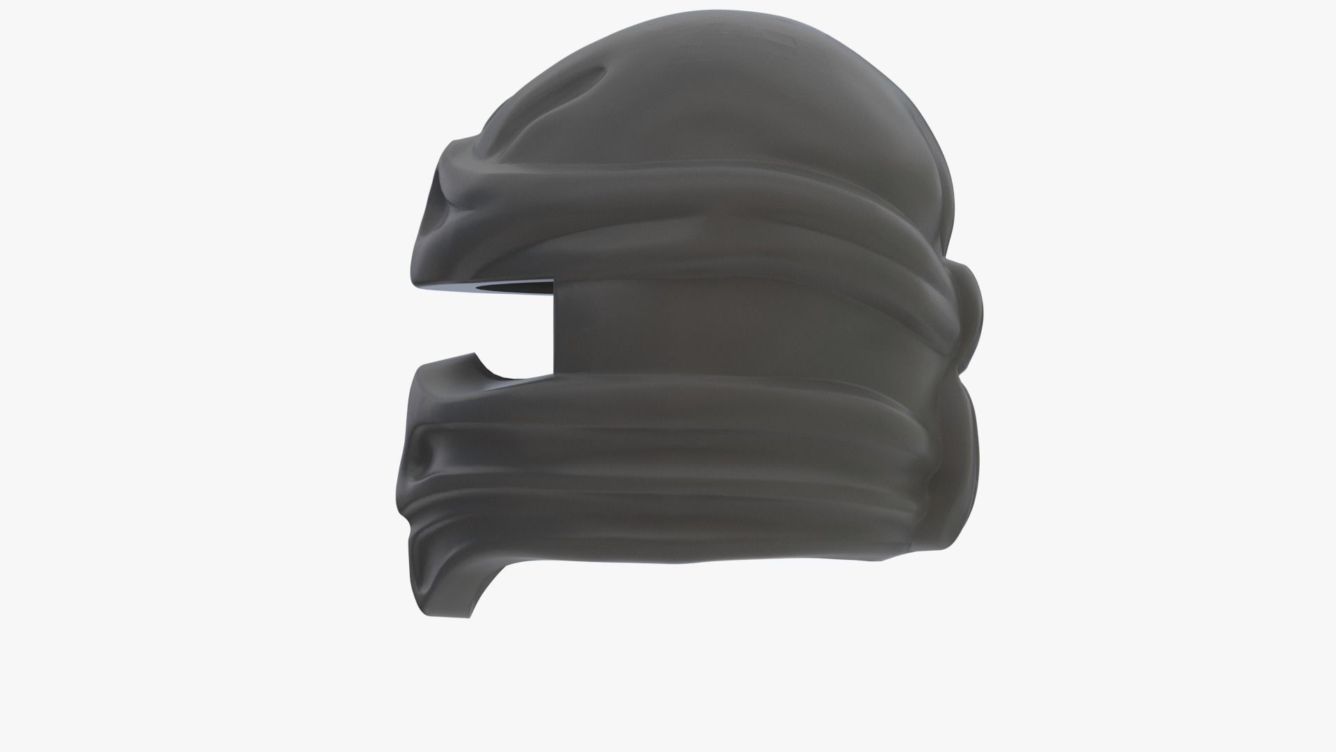 Lego Ninjago Head 3D model_2