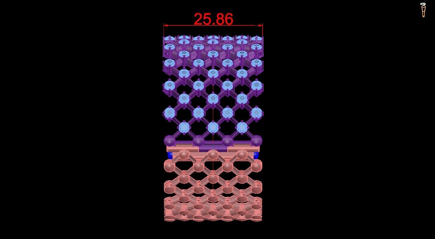 Bracelet mesh of crystals 3D print model_2