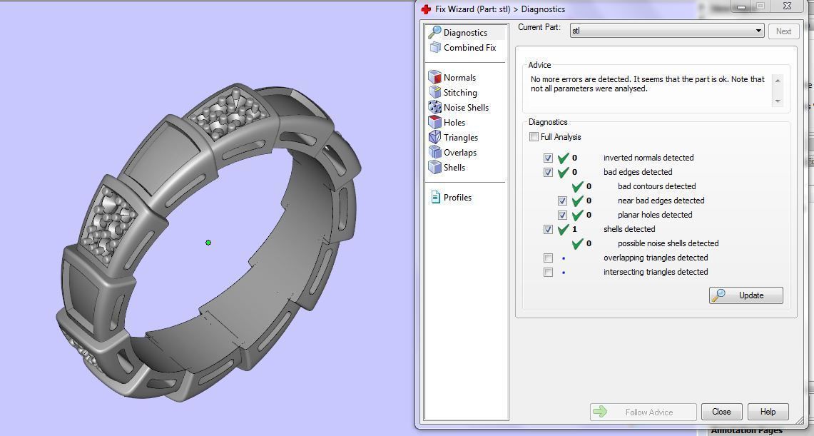 Serpenti Ring 3d Print Model C42 3D print model_3