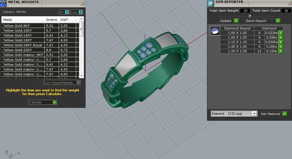 Serpenti Ring 3d Print Model C42 3D print model_4