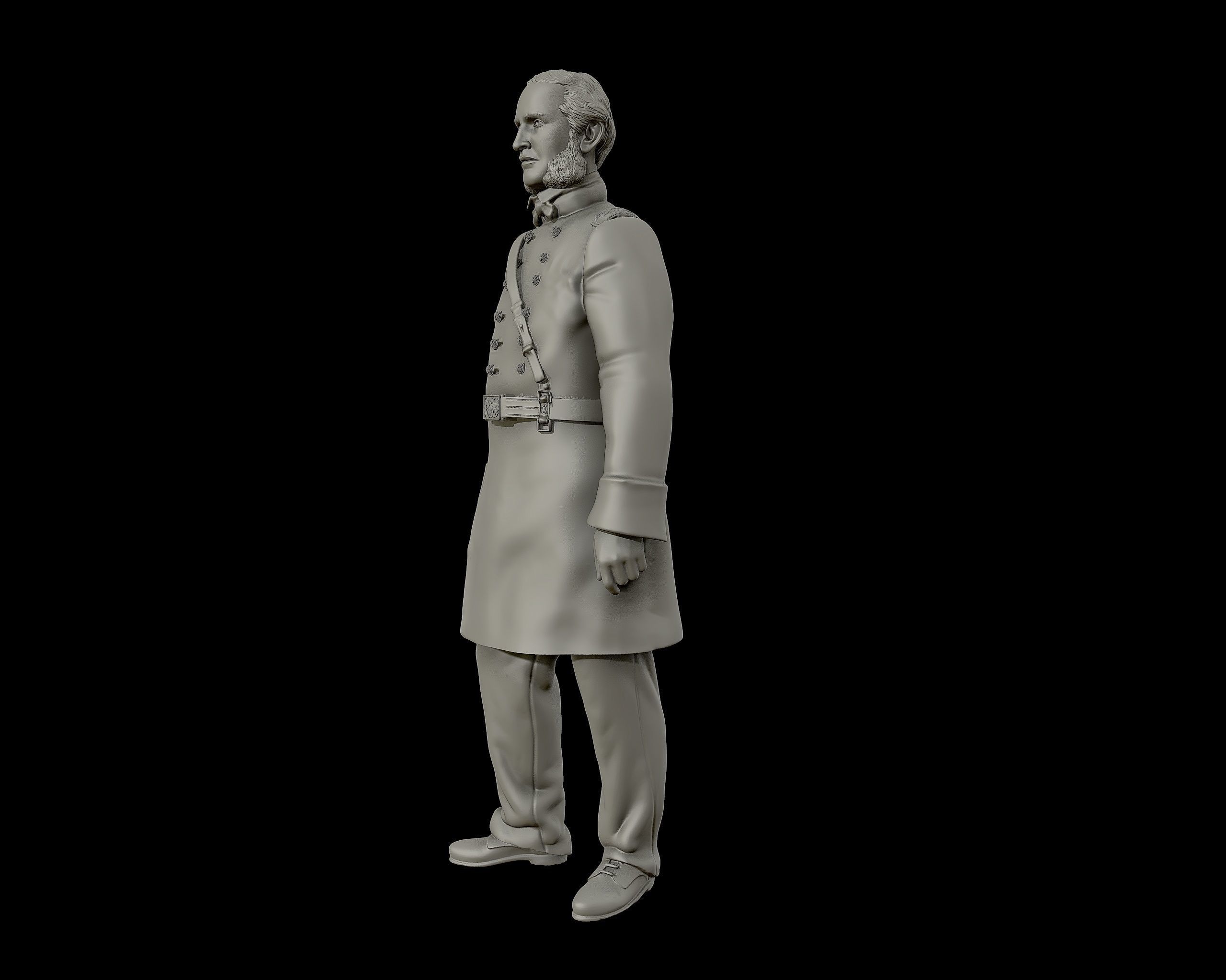 General Strong Vincent sculpture 3D print model_12