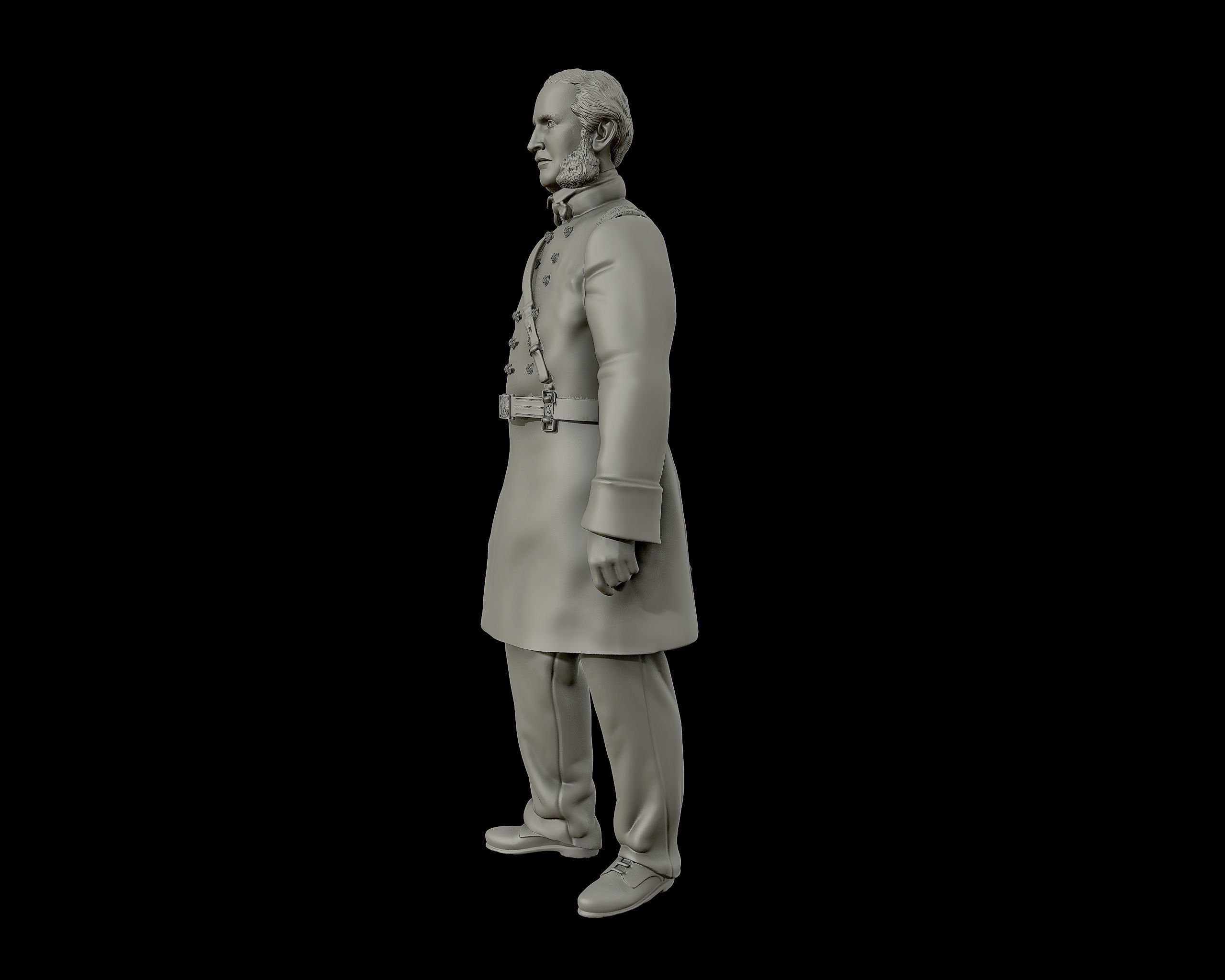 General Strong Vincent sculpture 3D print model_13