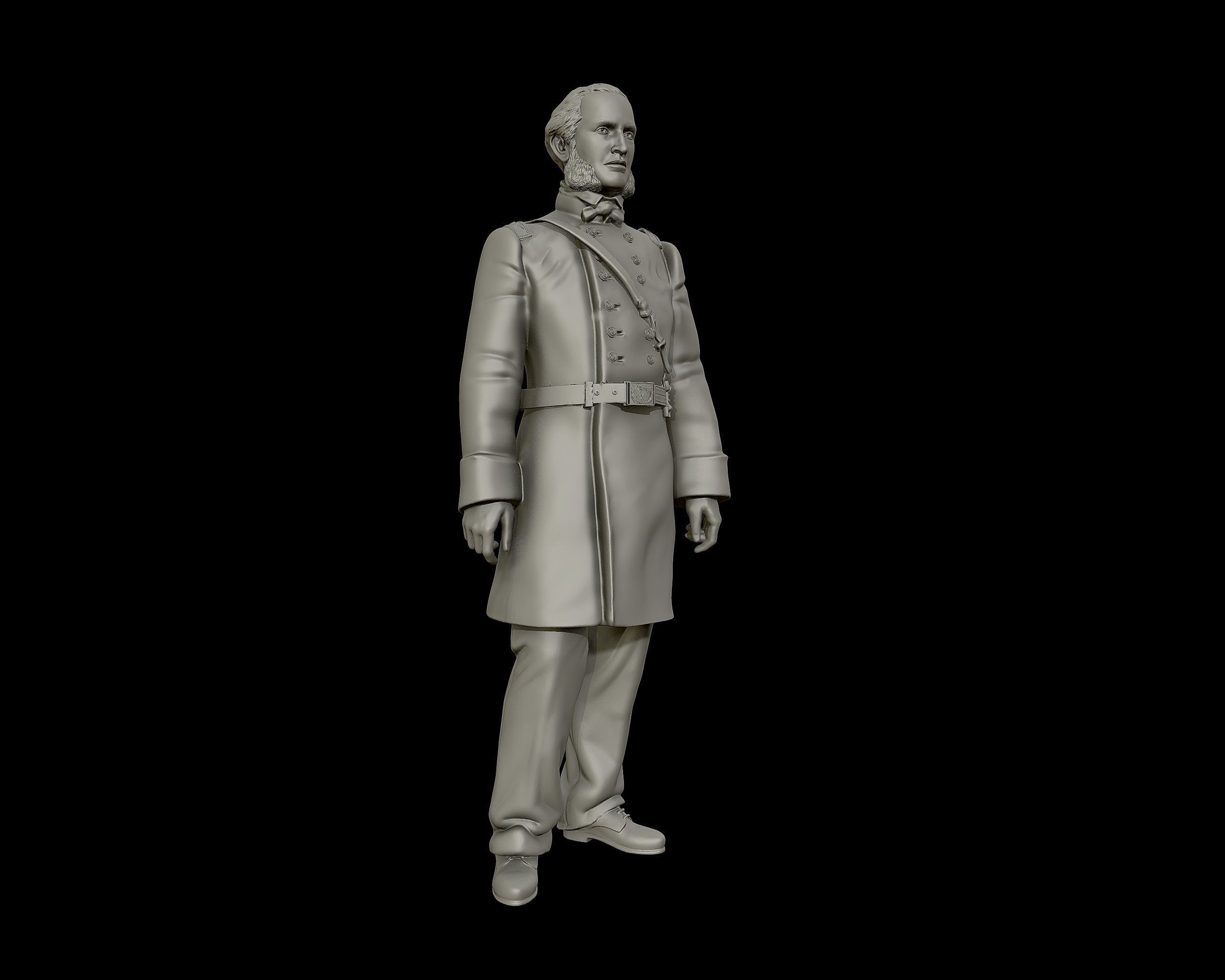 General Strong Vincent sculpture 3D print model_21