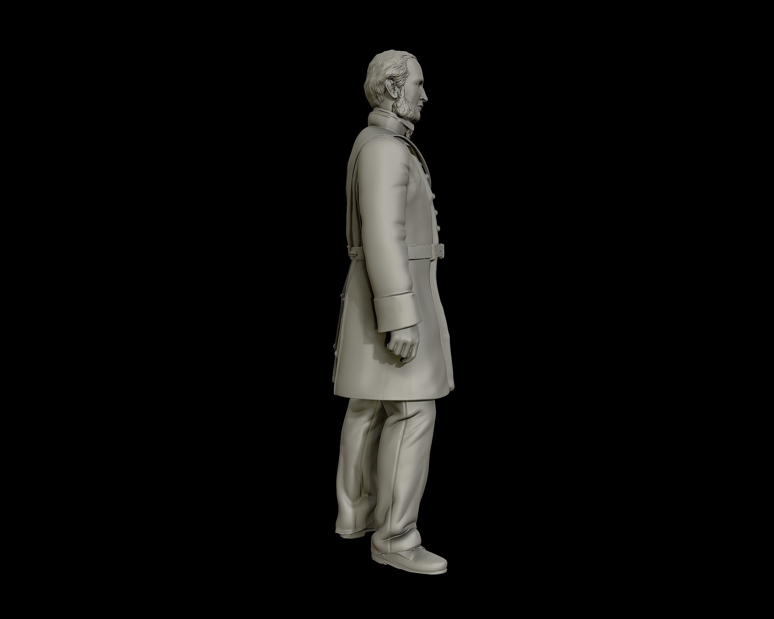 General Strong Vincent sculpture 3D print model_19