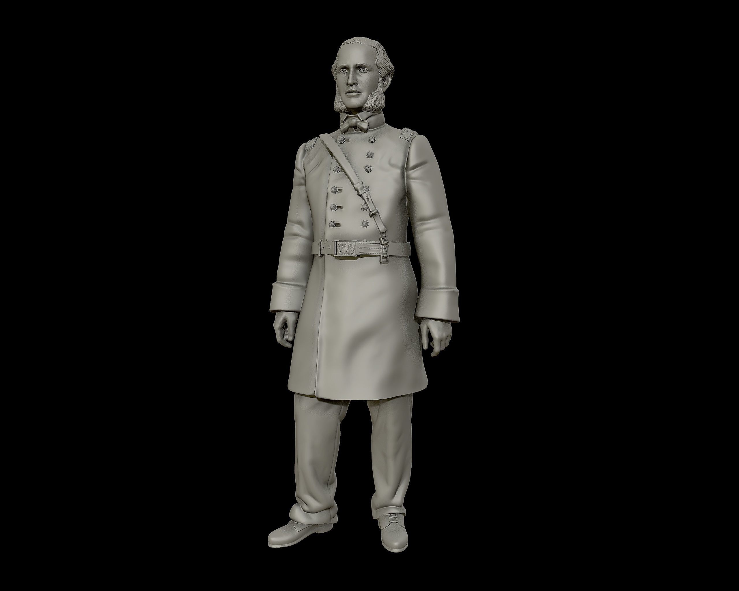 General Strong Vincent sculpture 3D print model_10