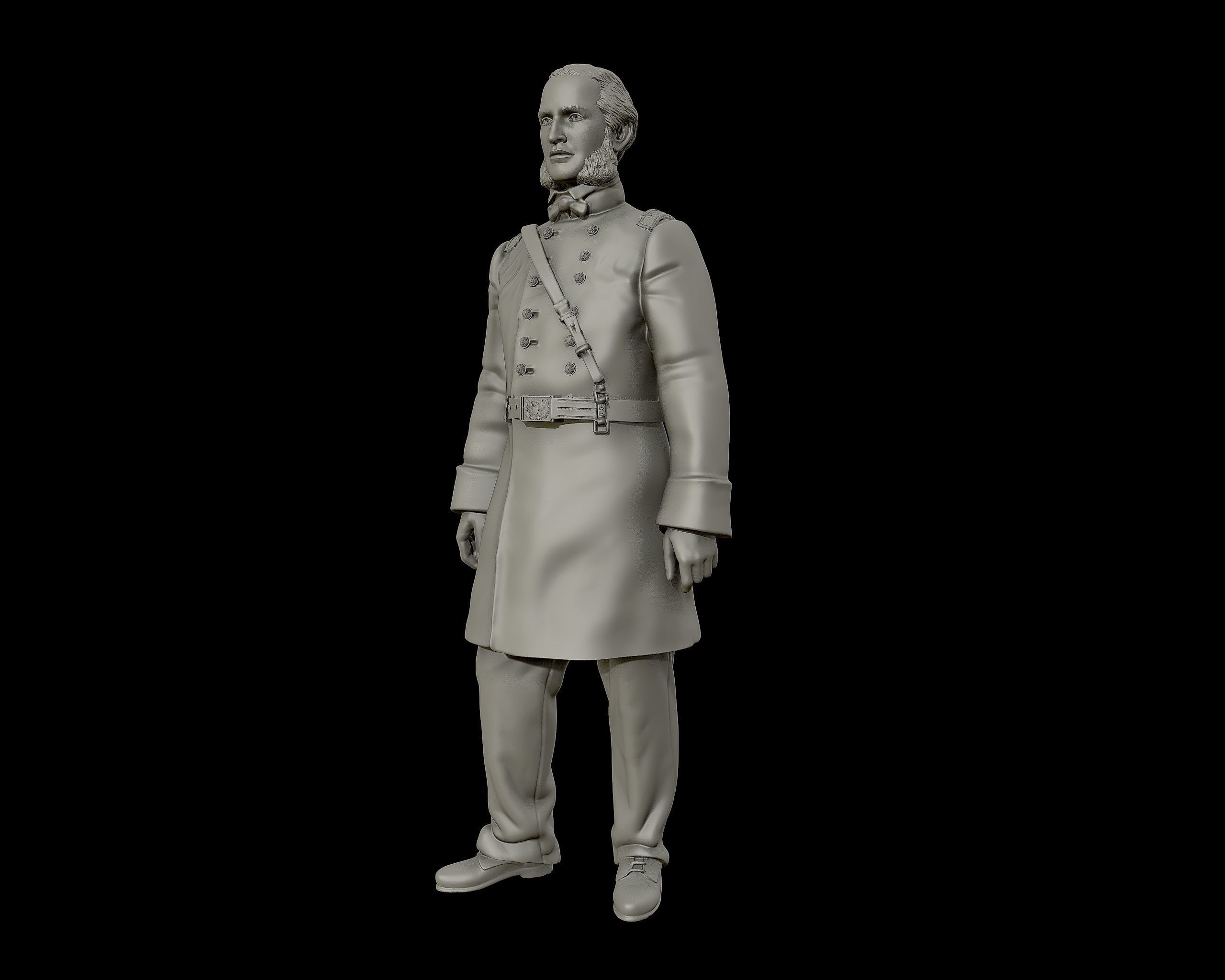 General Strong Vincent sculpture 3D print model_11