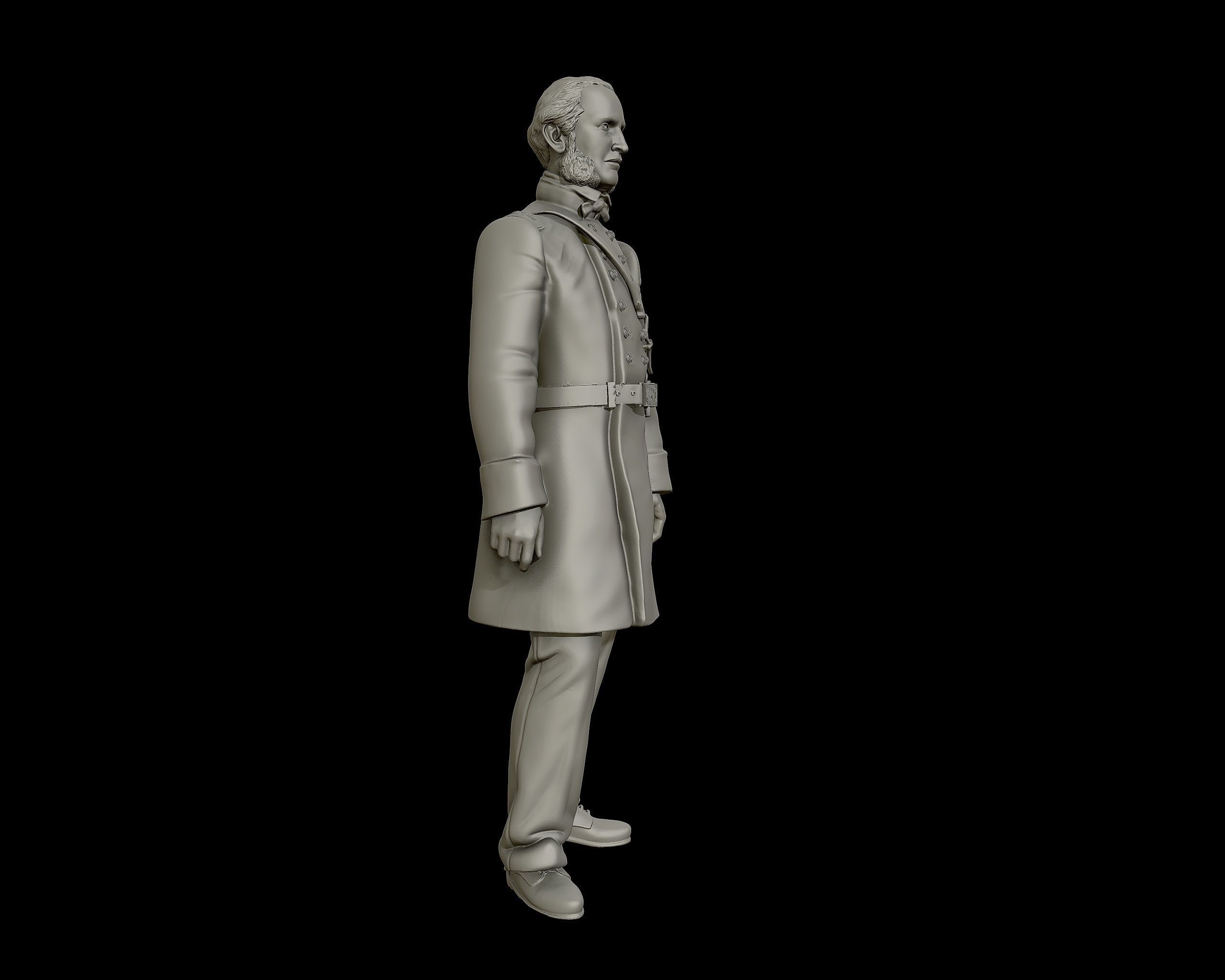 General Strong Vincent sculpture 3D print model_20