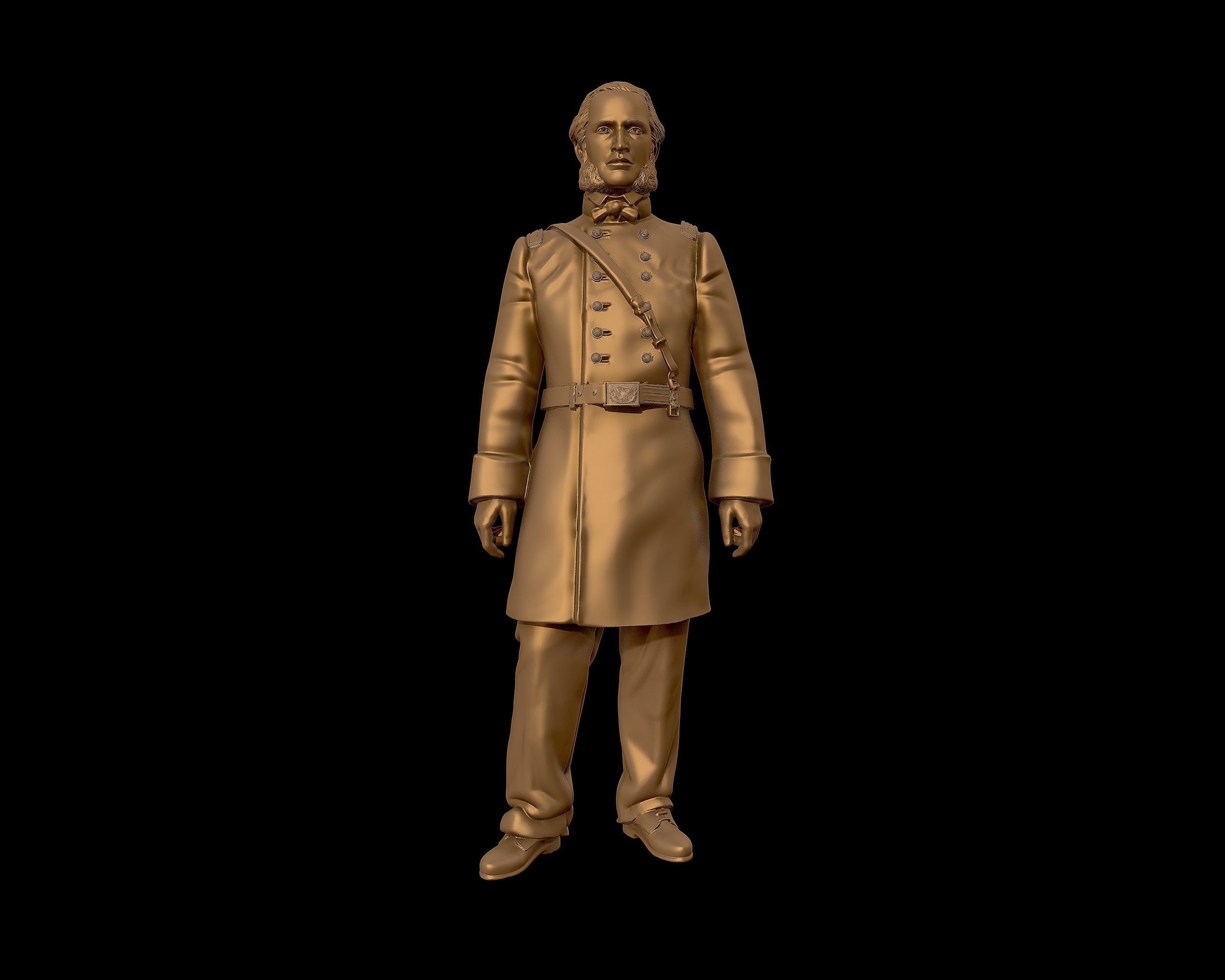 General Strong Vincent sculpture 3D print model_23