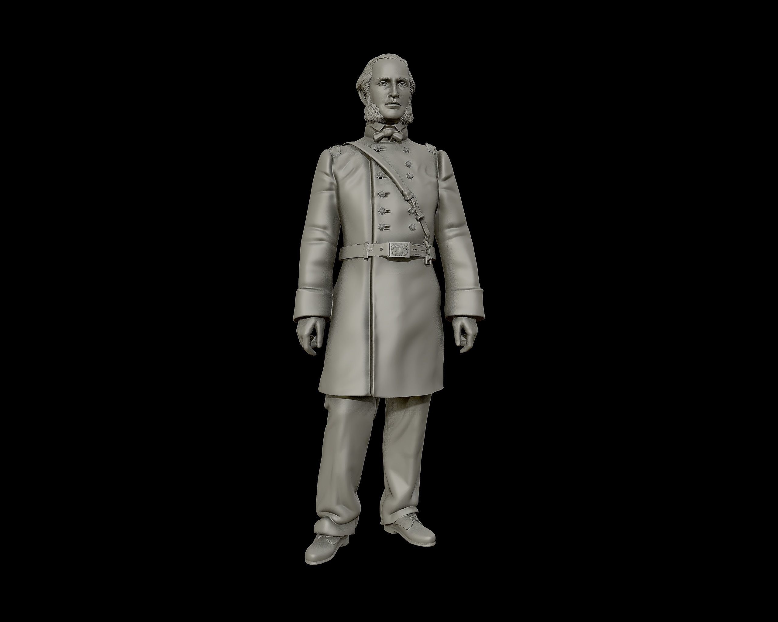General Strong Vincent sculpture 3D print model_22