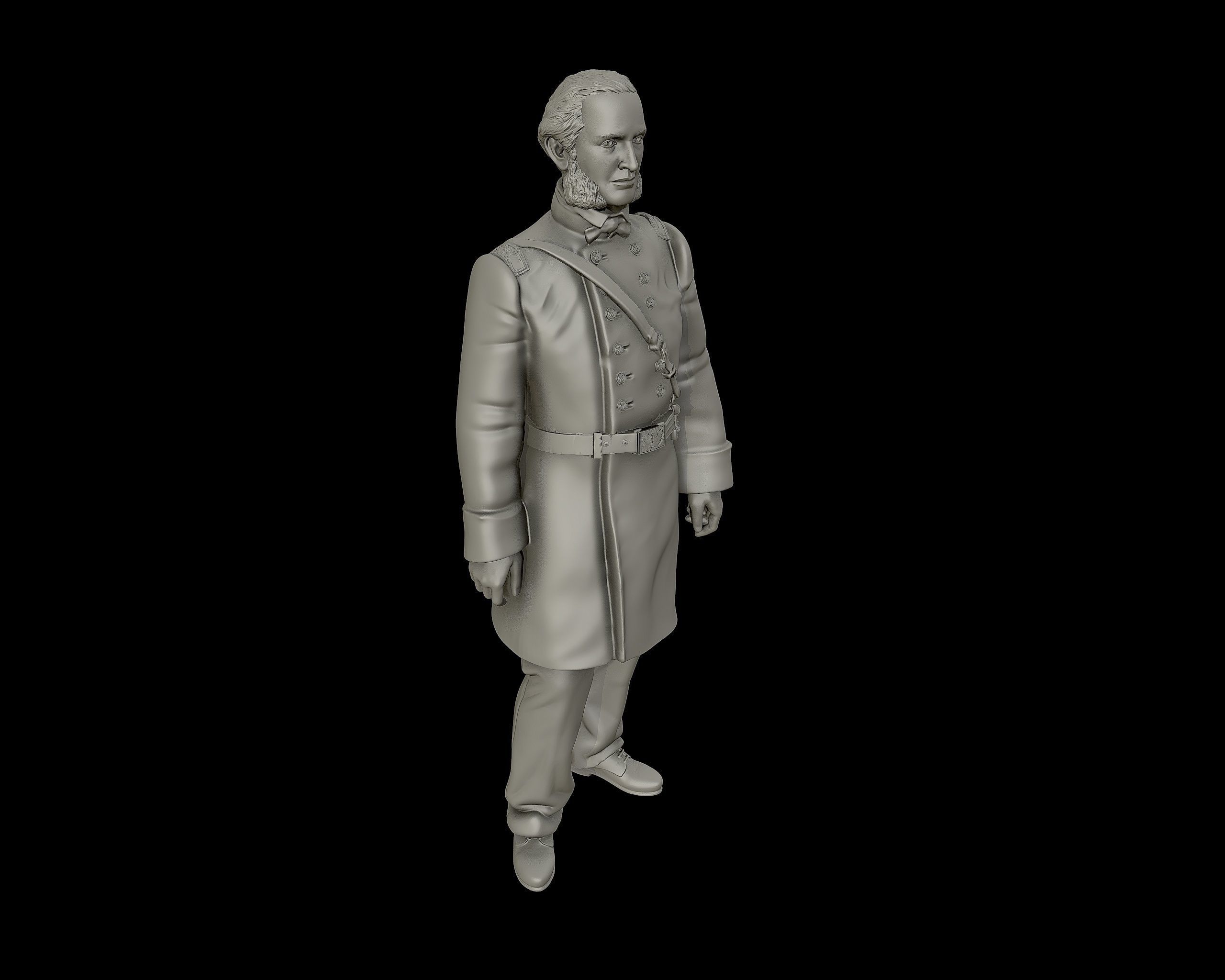 General Strong Vincent sculpture 3D print model_7