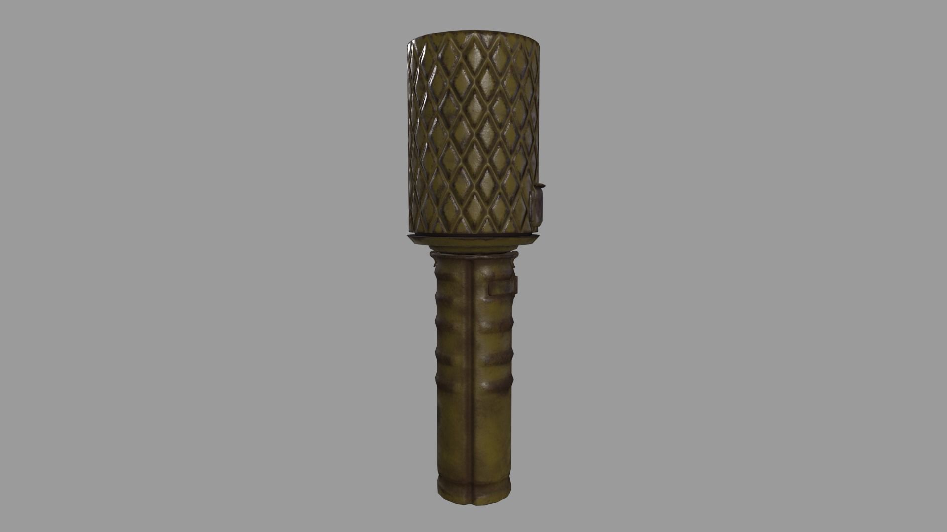 WWII RGD-33  Grenade Low-poly 3D model_1