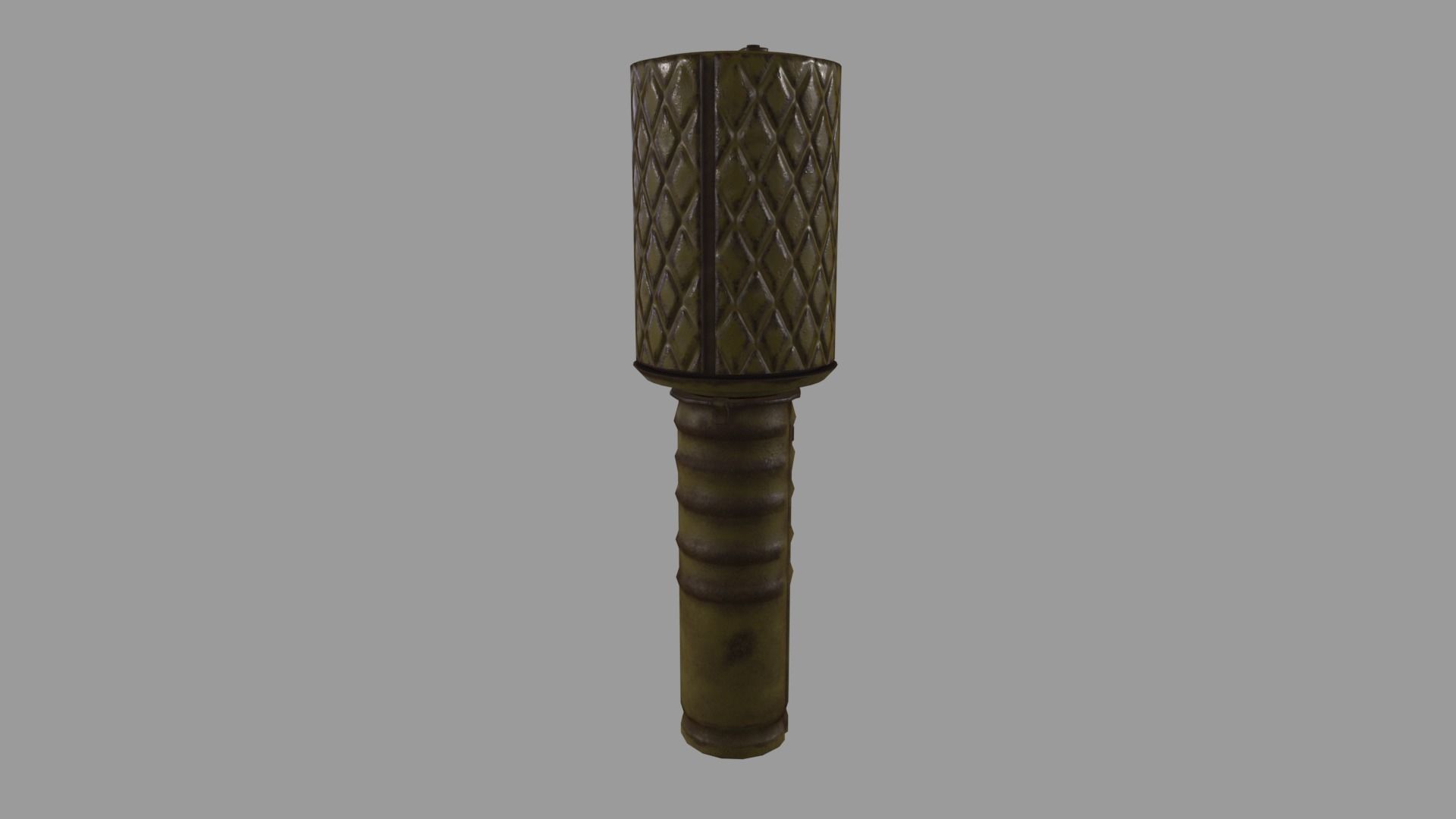 WWII RGD-33  Grenade Low-poly 3D model_2