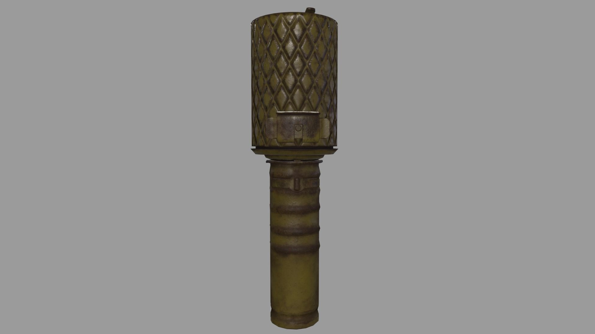 WWII RGD-33  Grenade Low-poly 3D model_5