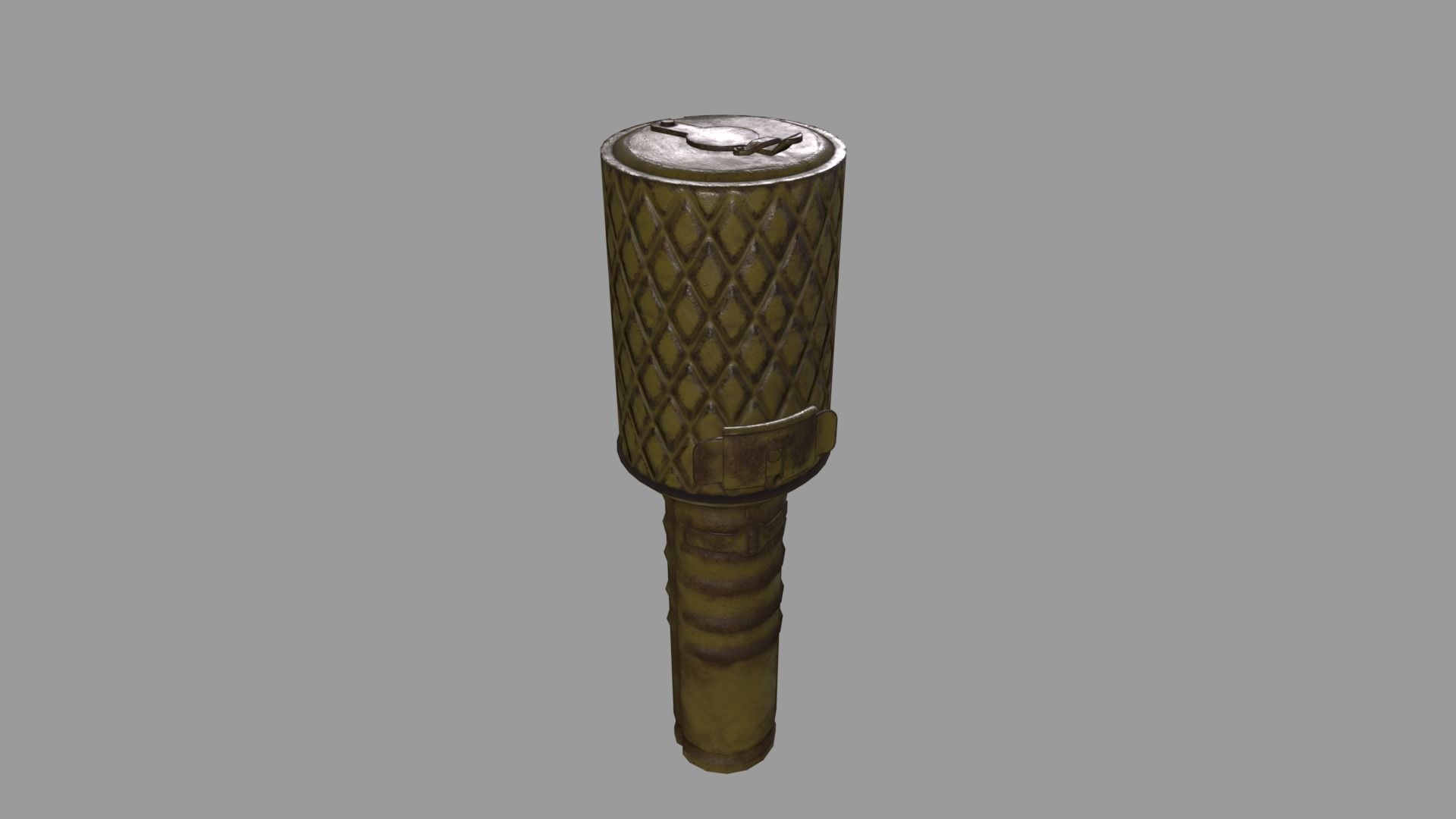 WWII RGD-33  Grenade Low-poly 3D model_6