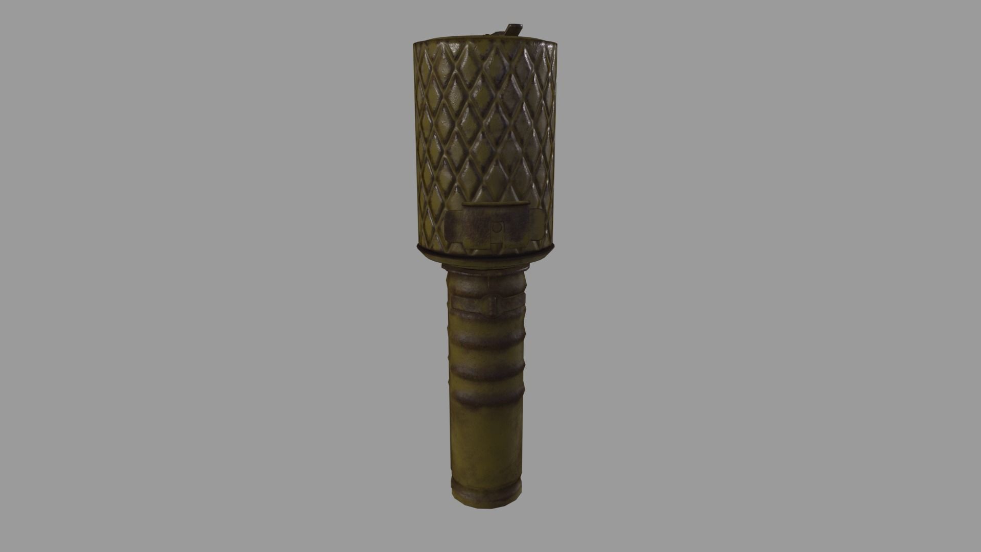 WWII RGD-33  Grenade Low-poly 3D model_3