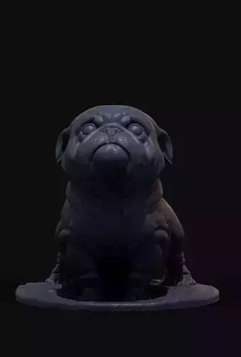 English Bulldog  3D print model