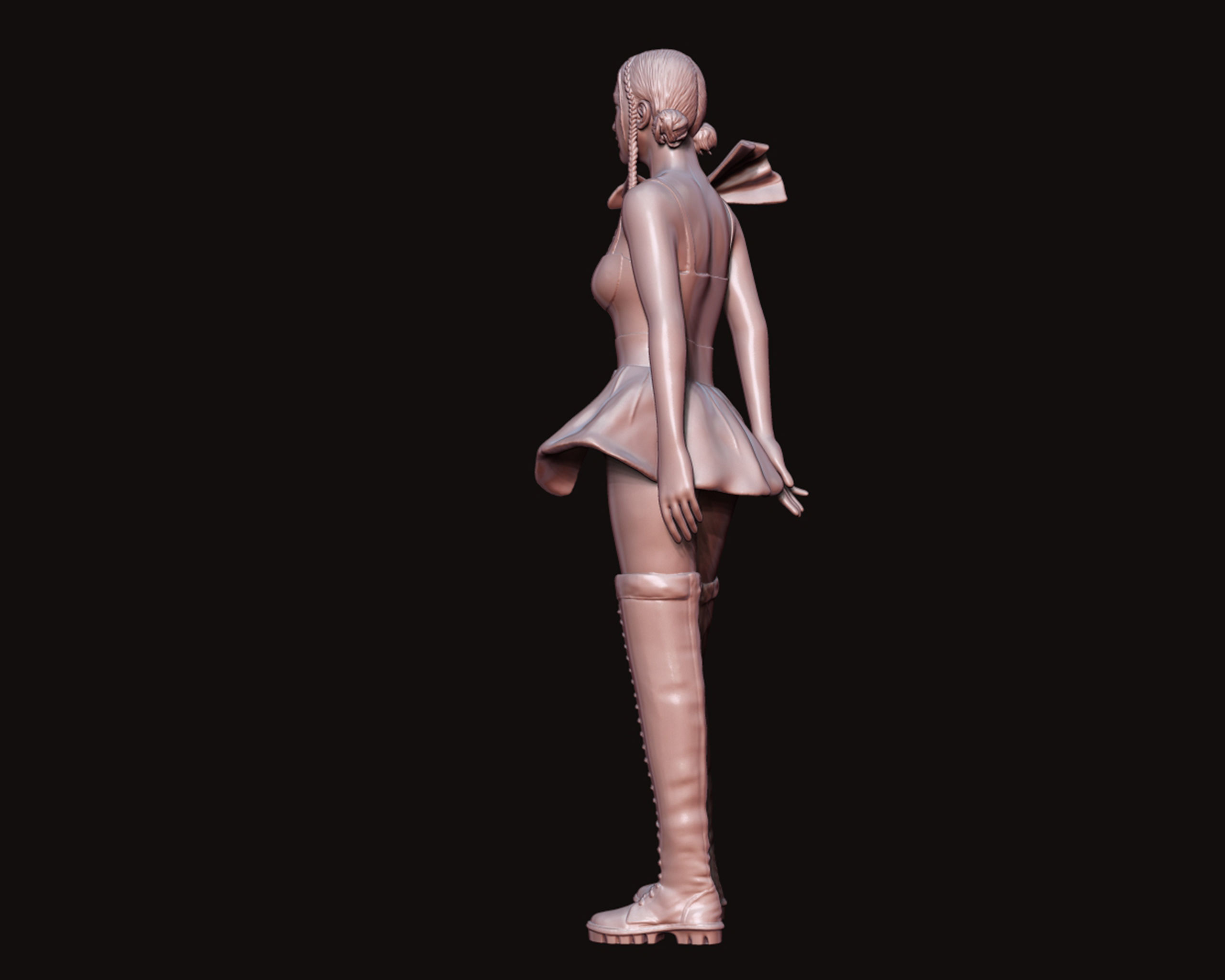 Jisoo Sculpture 3D print model_10