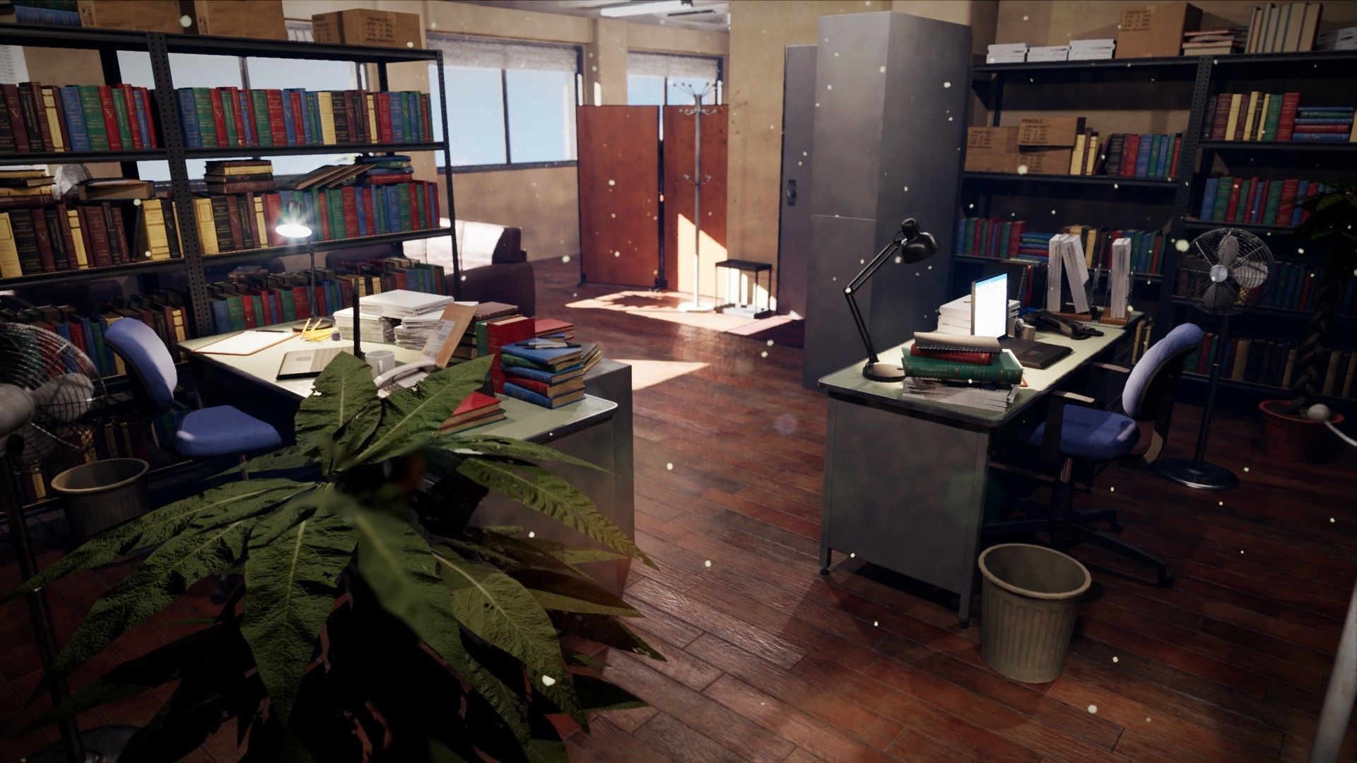 Lawyers Office - Environment for Crime Noir and Drama Low-poly 3D model_17