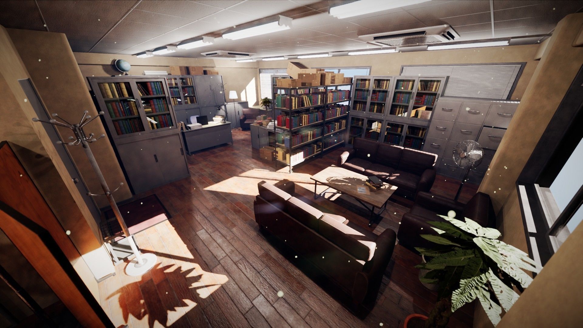 Lawyers Office - Environment for Crime Noir and Drama Low-poly 3D model_12