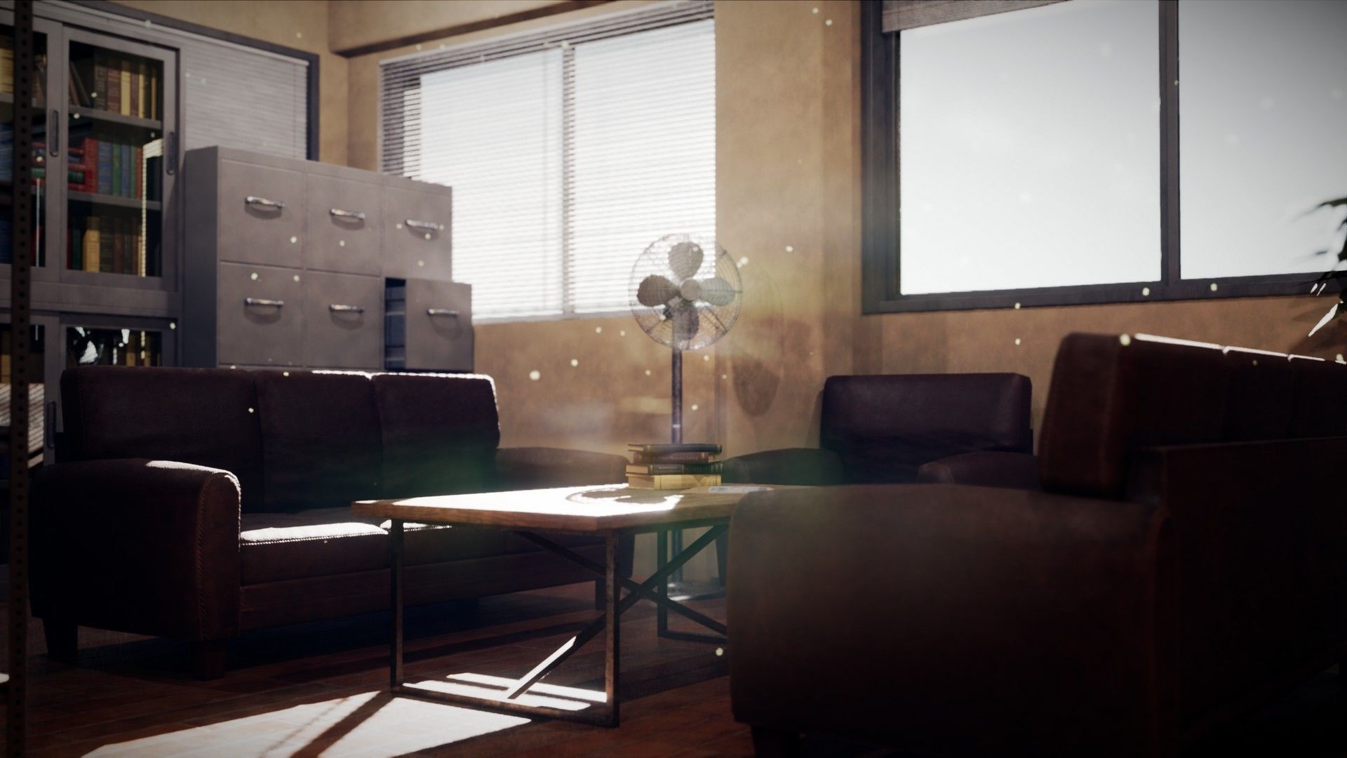 Lawyers Office - Environment for Crime Noir and Drama Low-poly 3D model_6