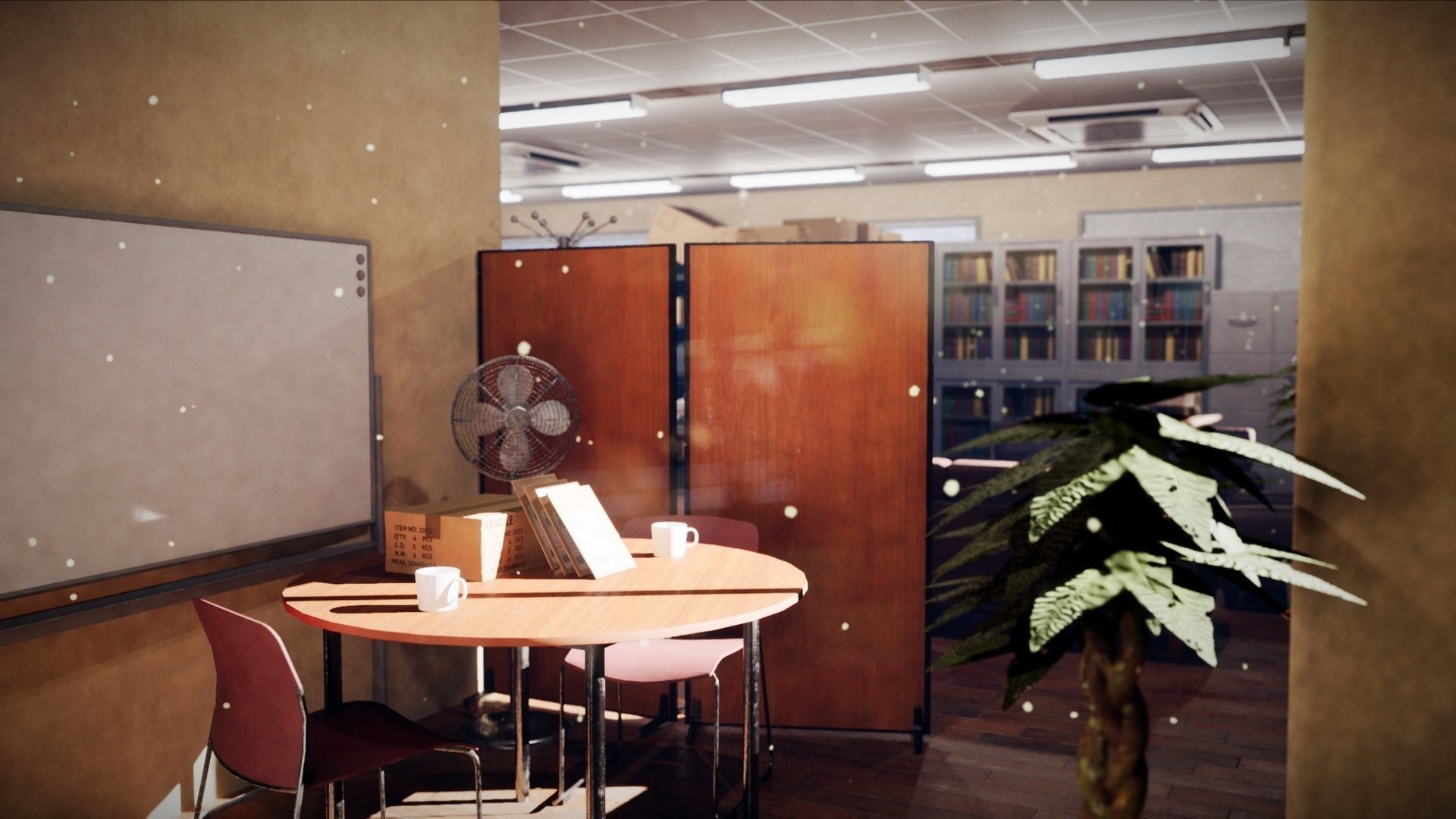 Lawyers Office - Environment for Crime Noir and Drama Low-poly 3D model_15