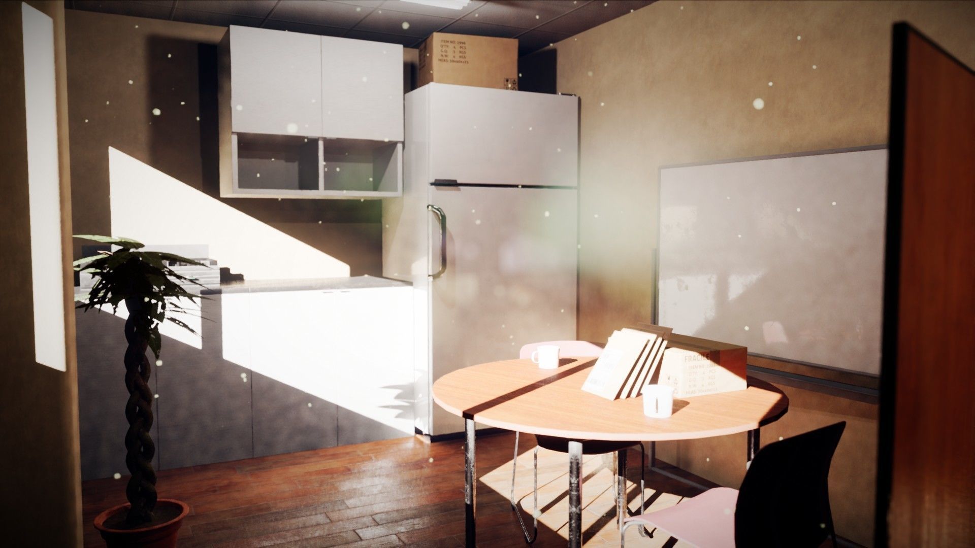 Lawyers Office - Environment for Crime Noir and Drama Low-poly 3D model_9