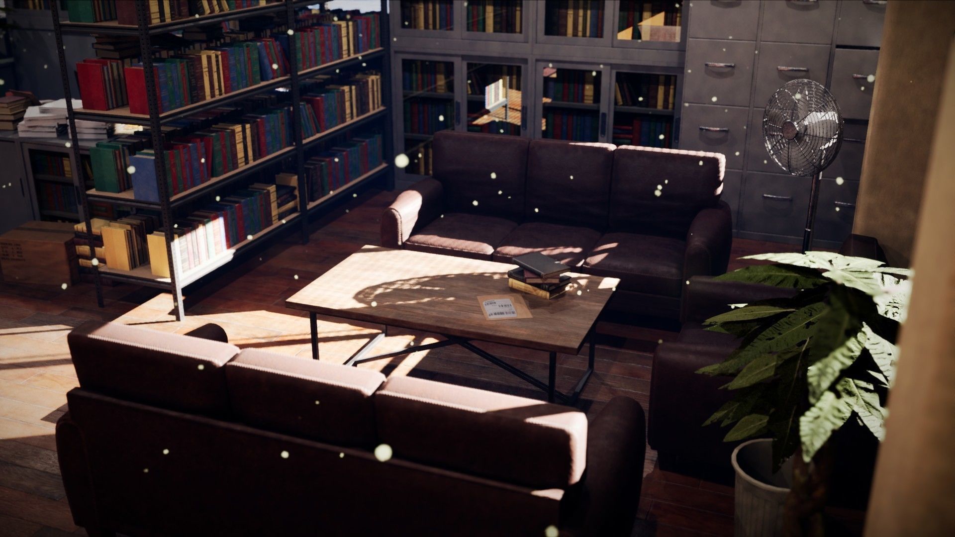 Lawyers Office - Environment for Crime Noir and Drama Low-poly 3D model_5