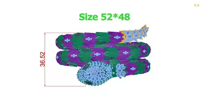 Bracelet Bulgari 3D print model