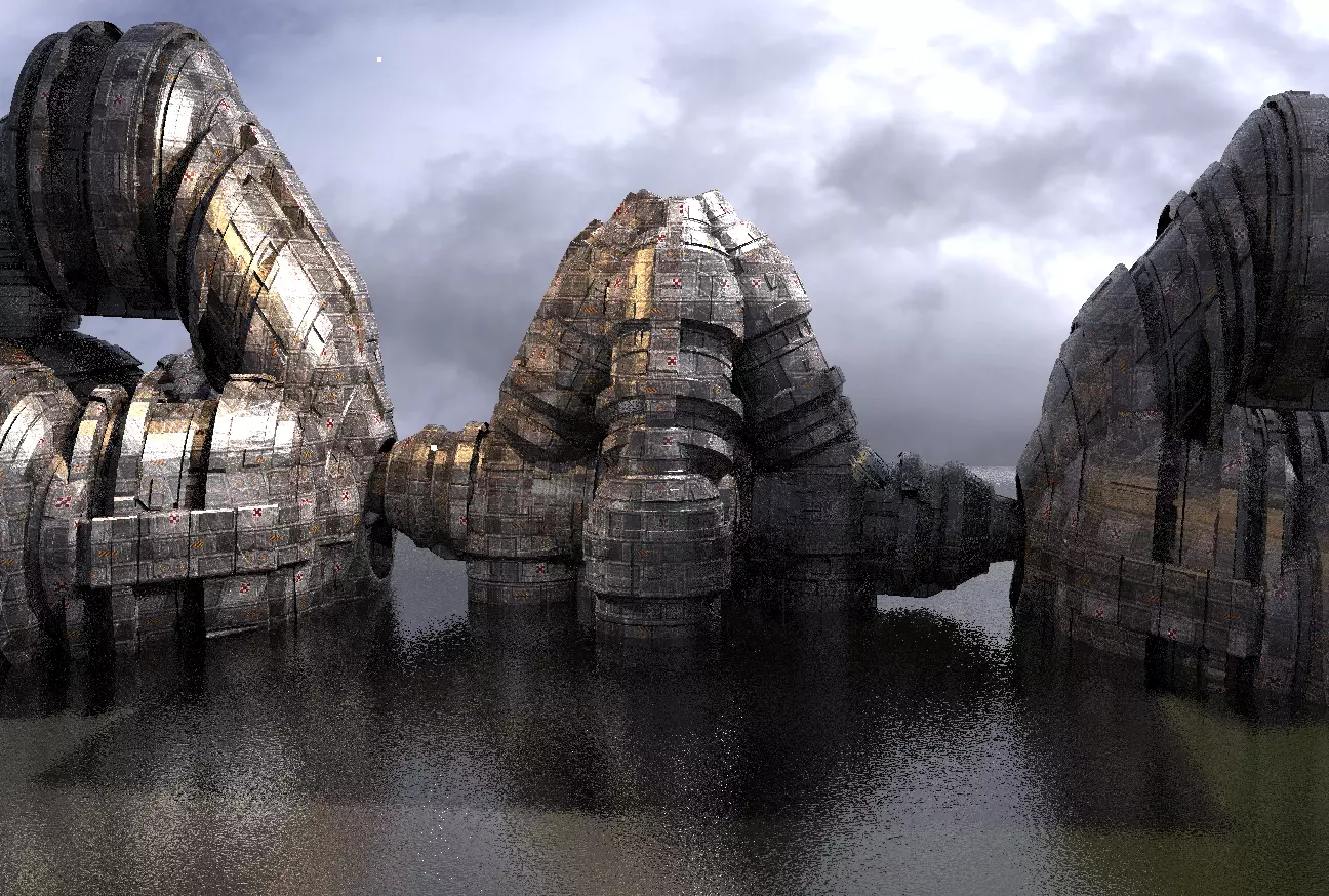 Planet Arch Pulse Terra Shard 6 3D model_0