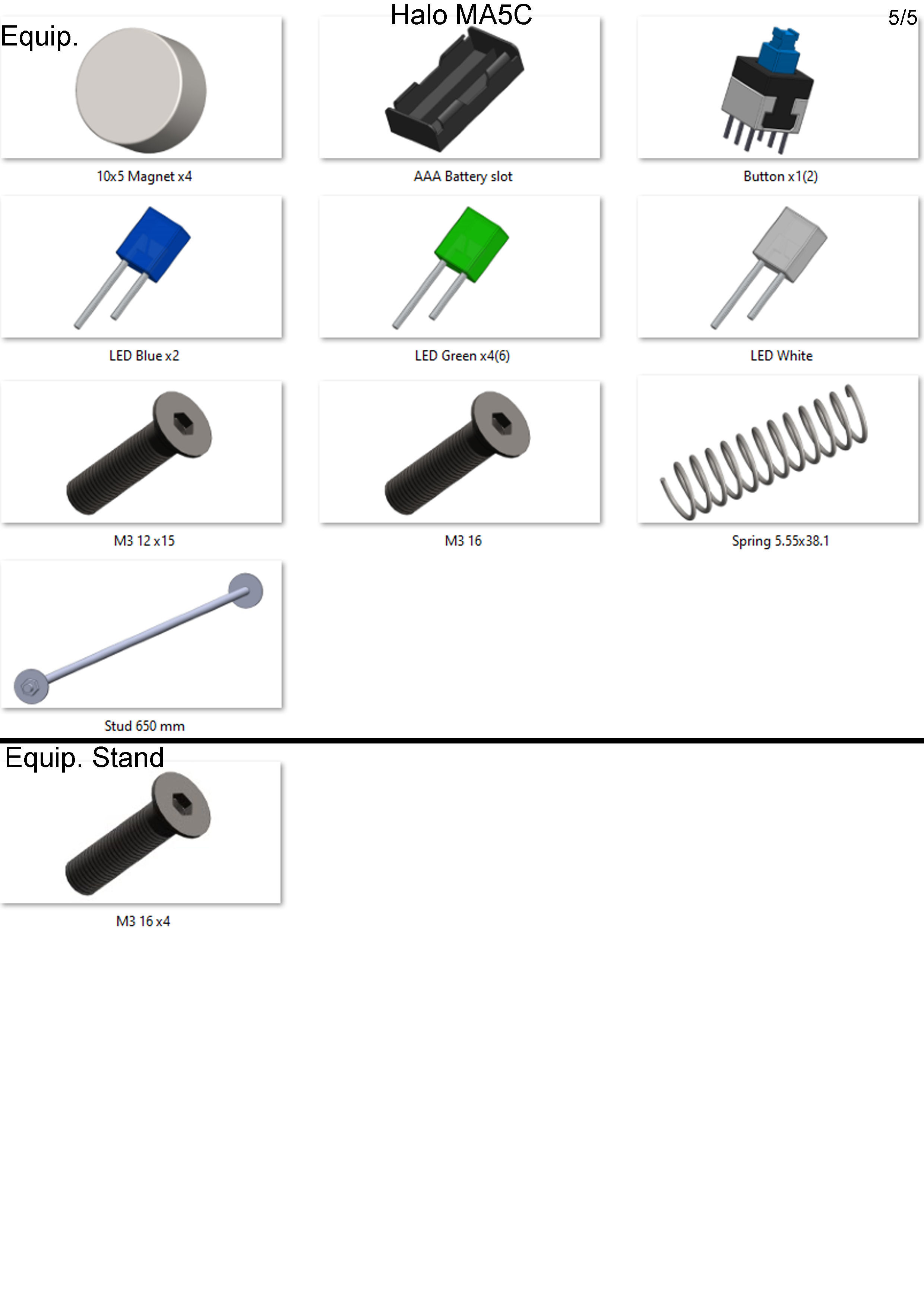 MA5c - Halo - Commercial - Printable STL  files 3D print model_11