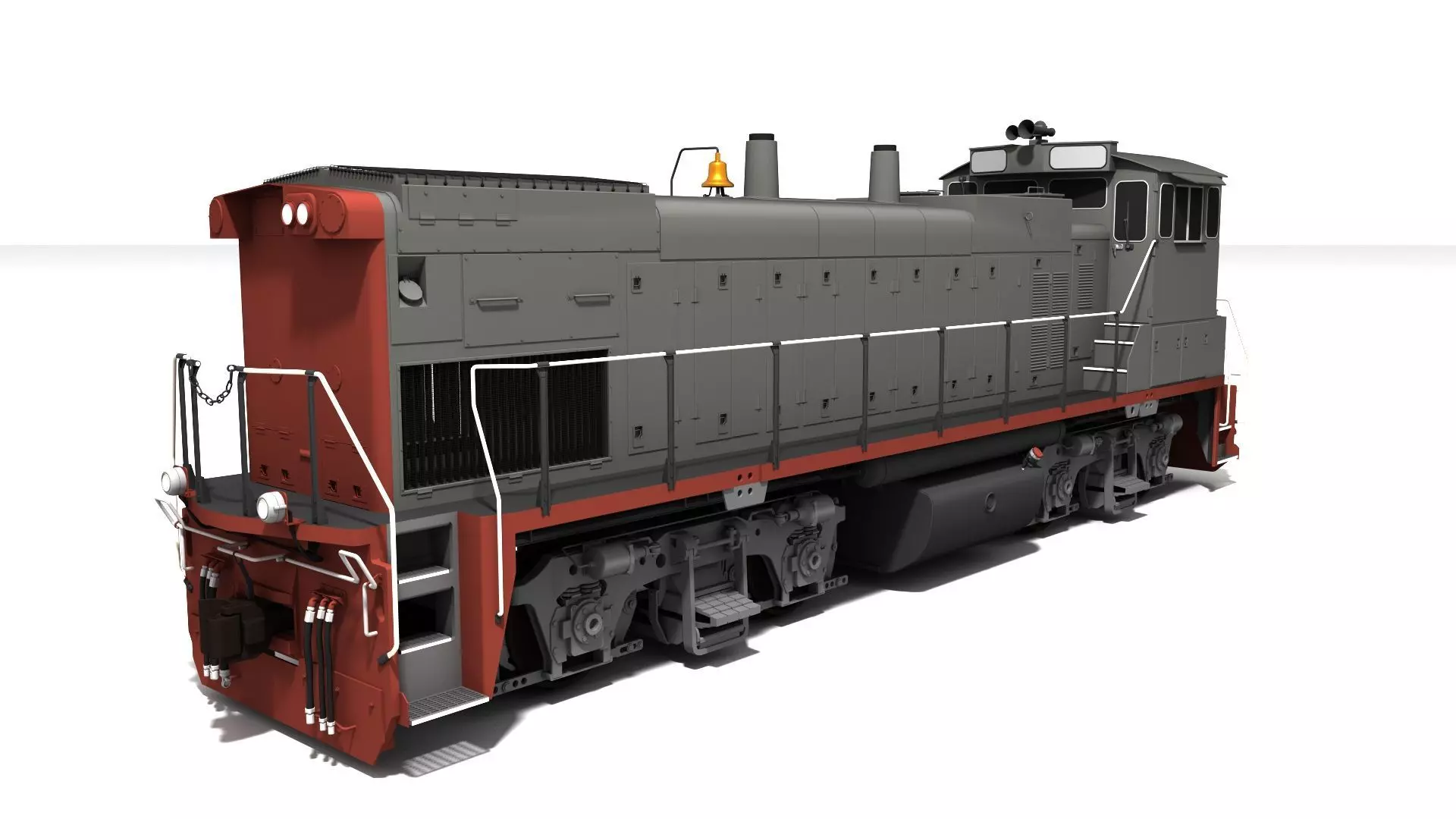 EMD MP15 Free 3D model_0