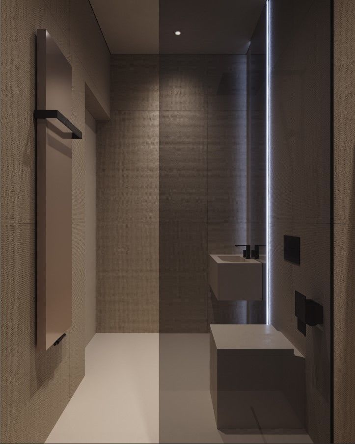 Bathroom Interior Scene for 3ds Max and Corona renderer 3d model 3D model_4