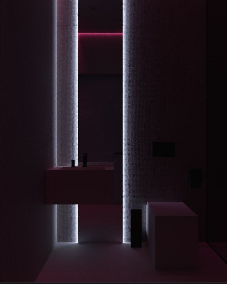 Bathroom Interior Scene for 3ds Max and Corona renderer 3d model 3D model_1