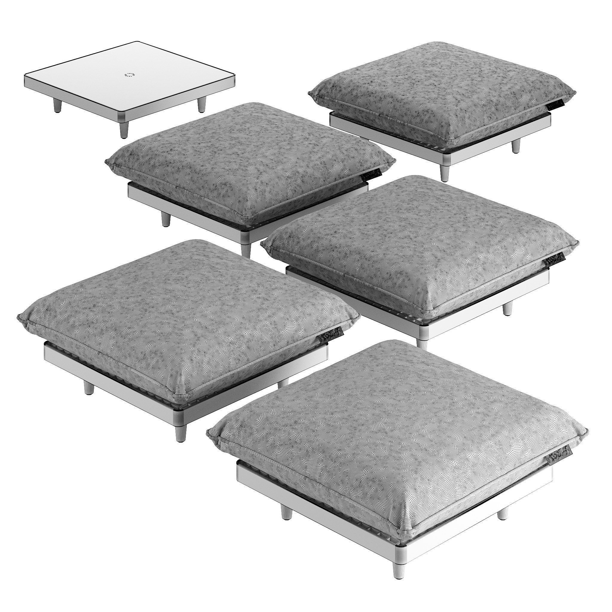 Fatboy Paletti Hocker 3D model_1
