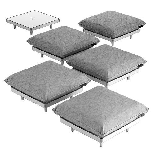 Fatboy Paletti Hocker 3D model 2