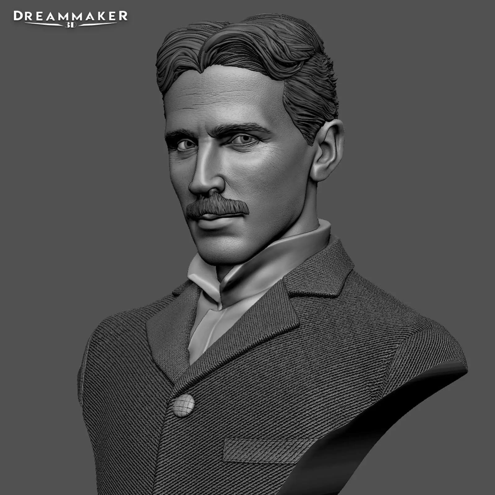 Nikola Tesla 3D print model