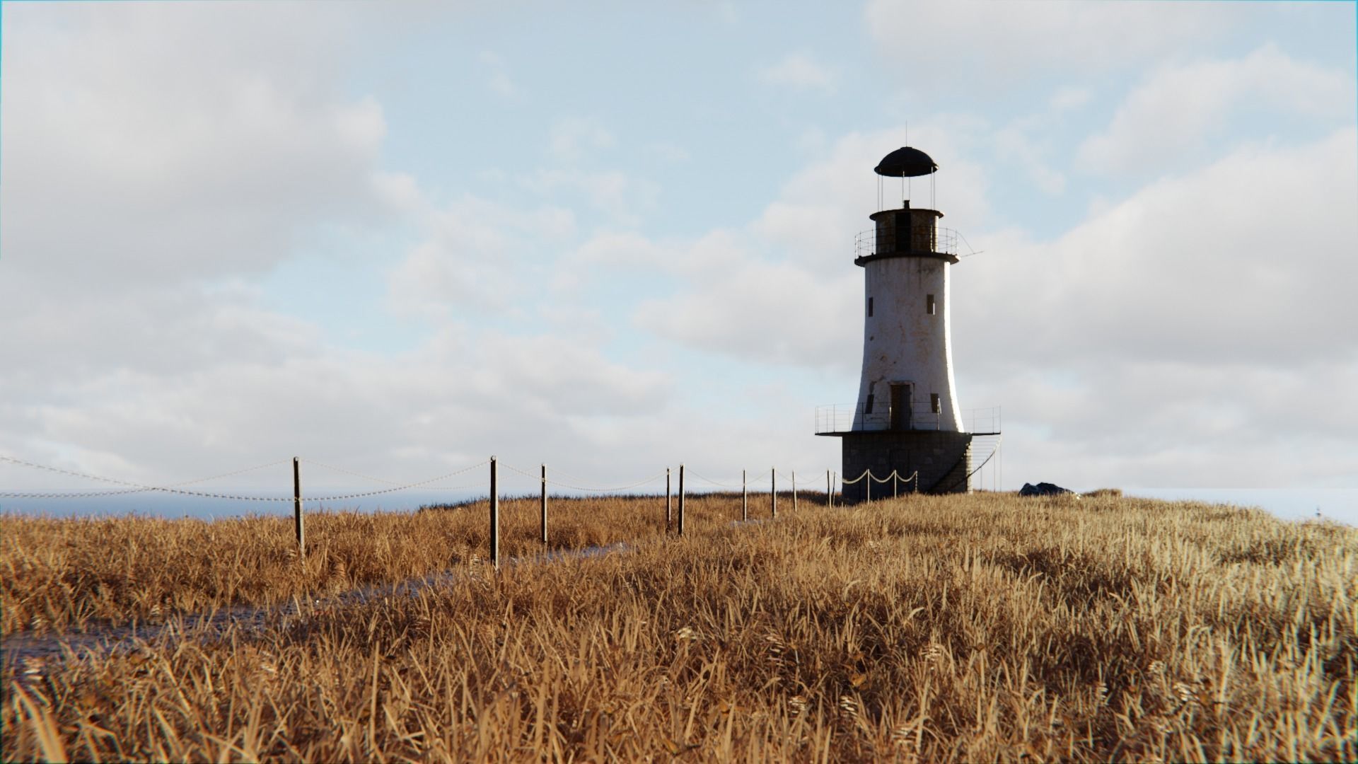Lighthouse 3d Scene 3D model_5