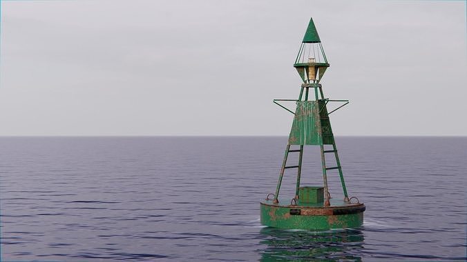 Lighthouse 3d Scene 3D model 4