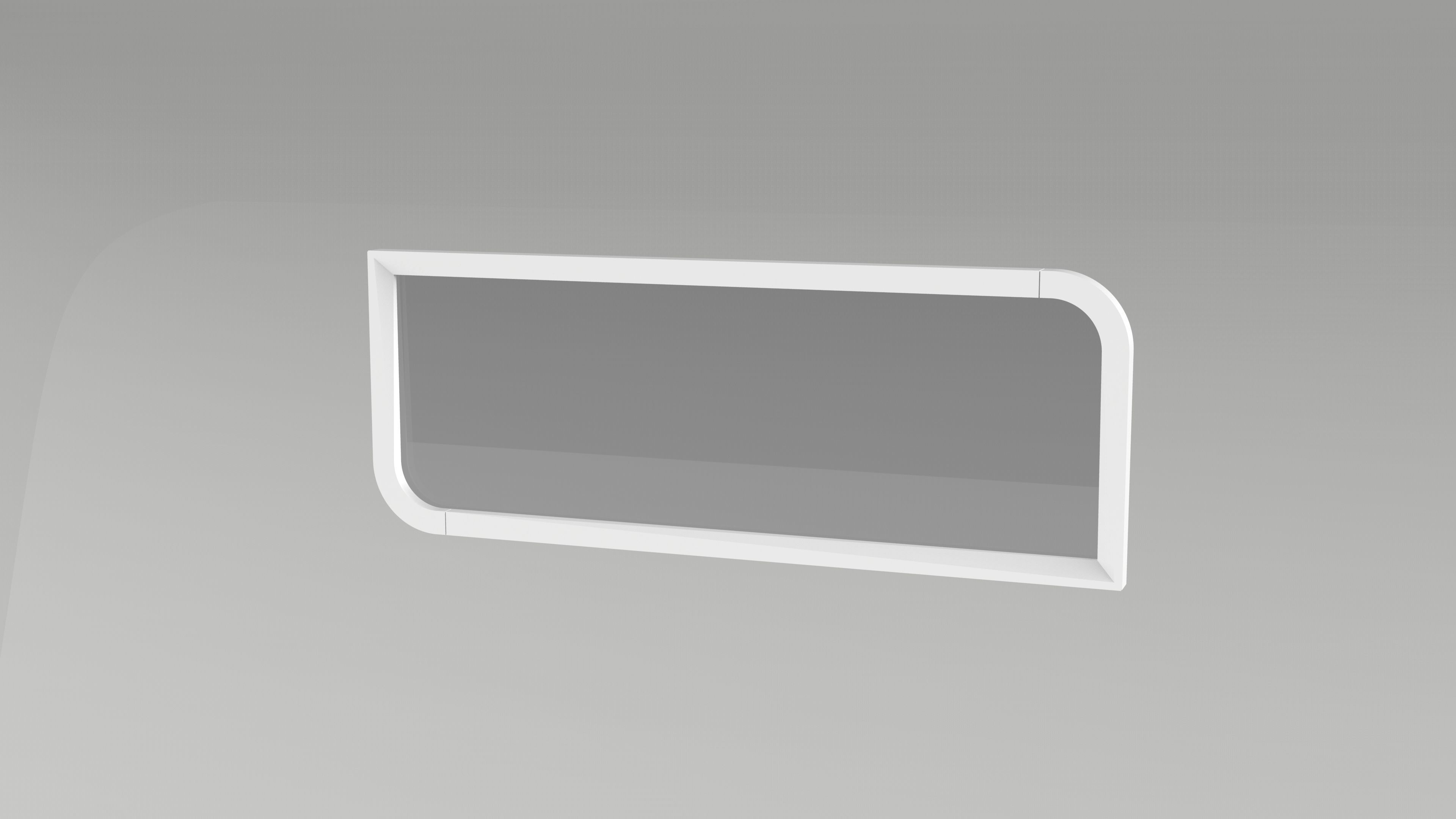 MIRROR rectangle 3D model_1