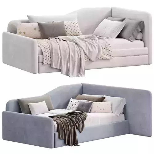 CORNER BED ROBINSON 3D model