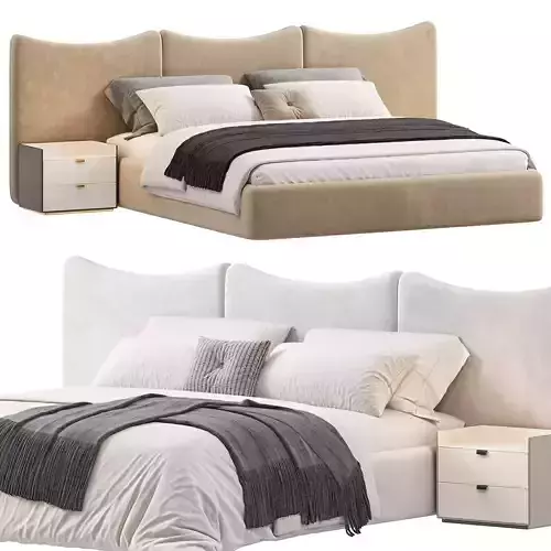 Cyra Bed by Thehighwall