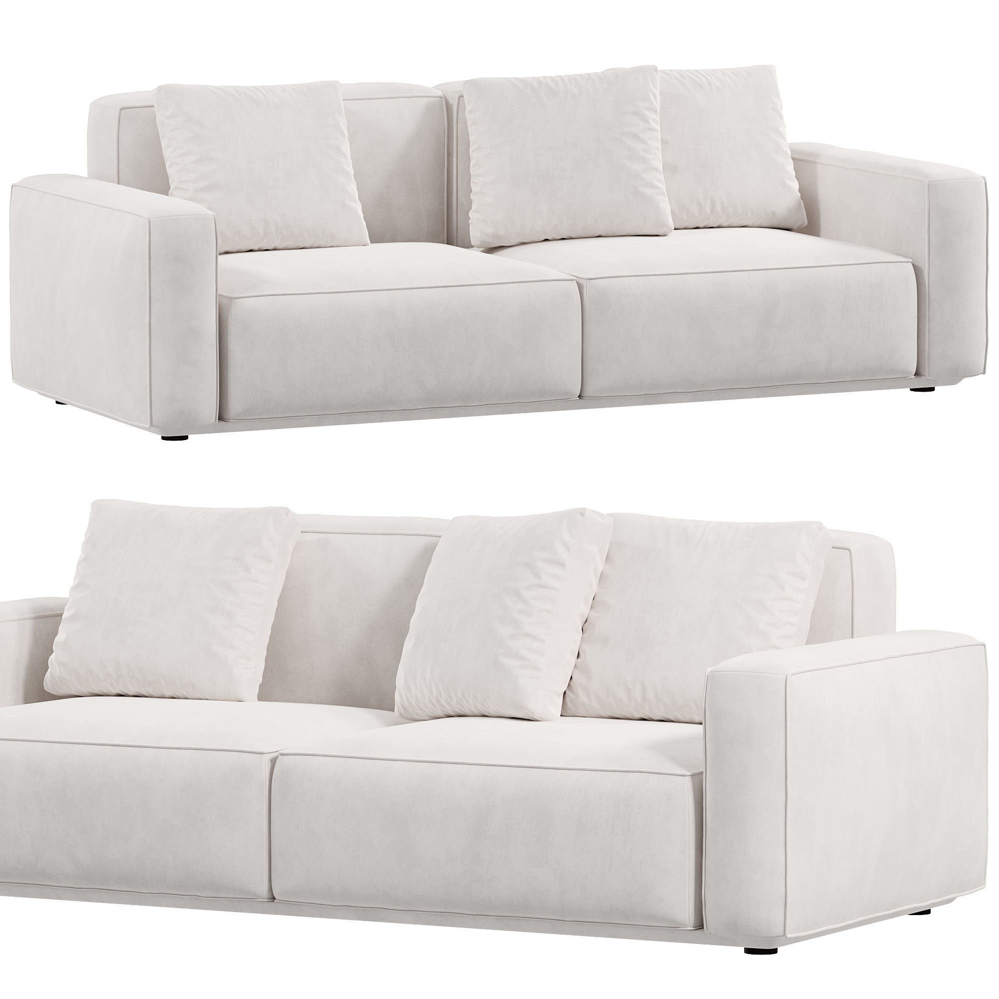 Arflex Marechiaro Sofa 228 3D model_1