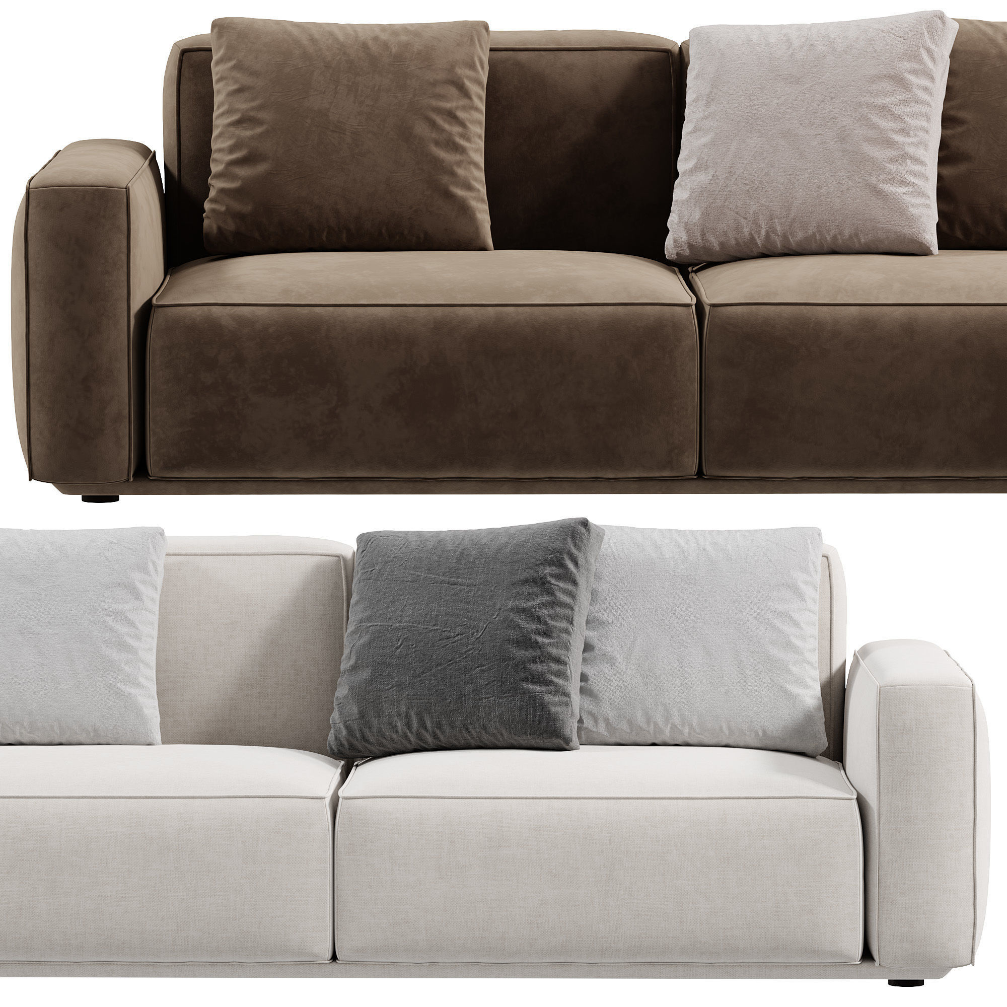 Arflex Marechiaro Sofa 228 3D model_3