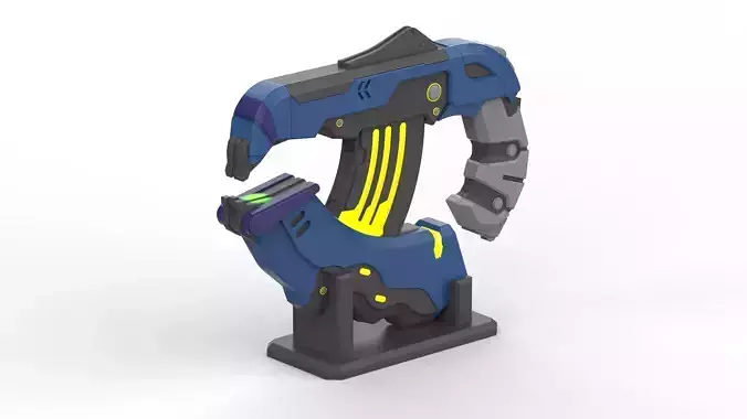 Plasma Pistol H2A - Halo - Commercial - Printable STL