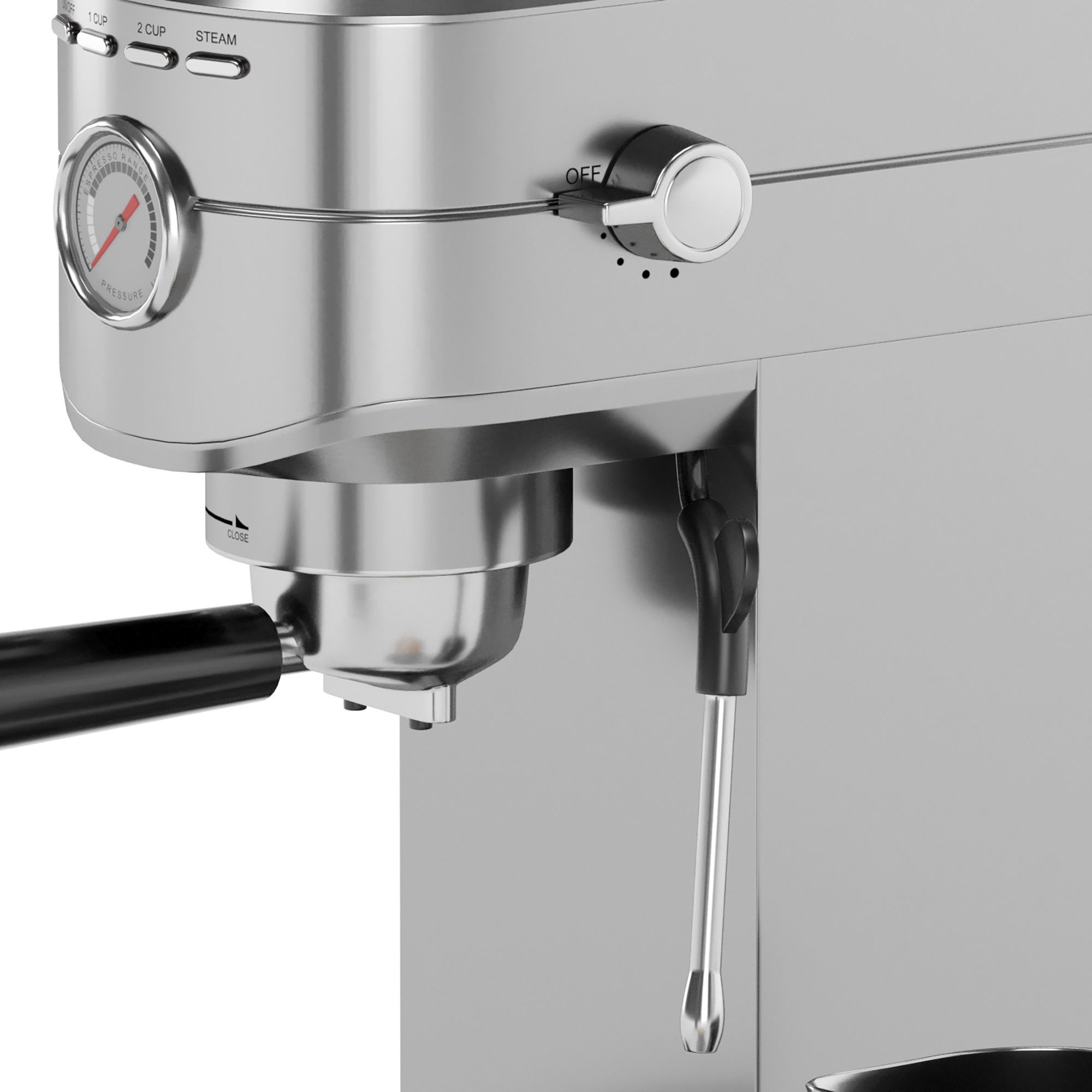 CASABREWS CM5418 Espresso Coffee Machine 3D model_2