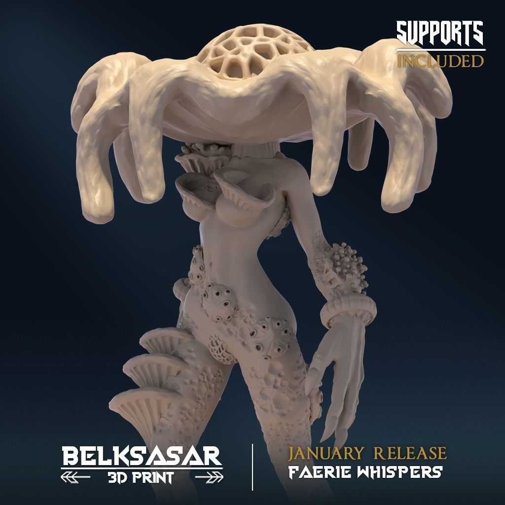 Amanita of Corruption B 3D print model_3