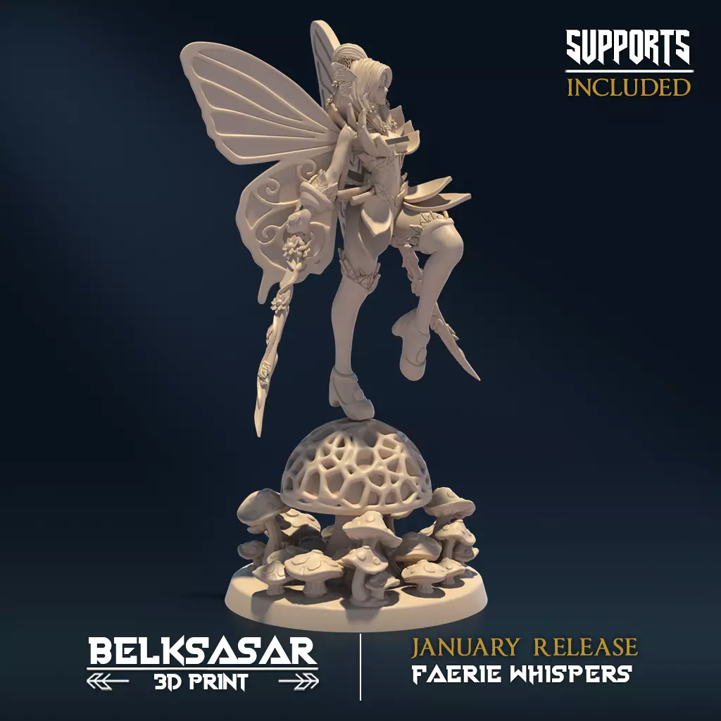 Autum Whispers B Nude 3D print model_0