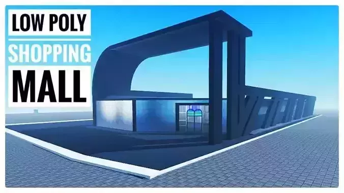 Low Poly Shopping Mall