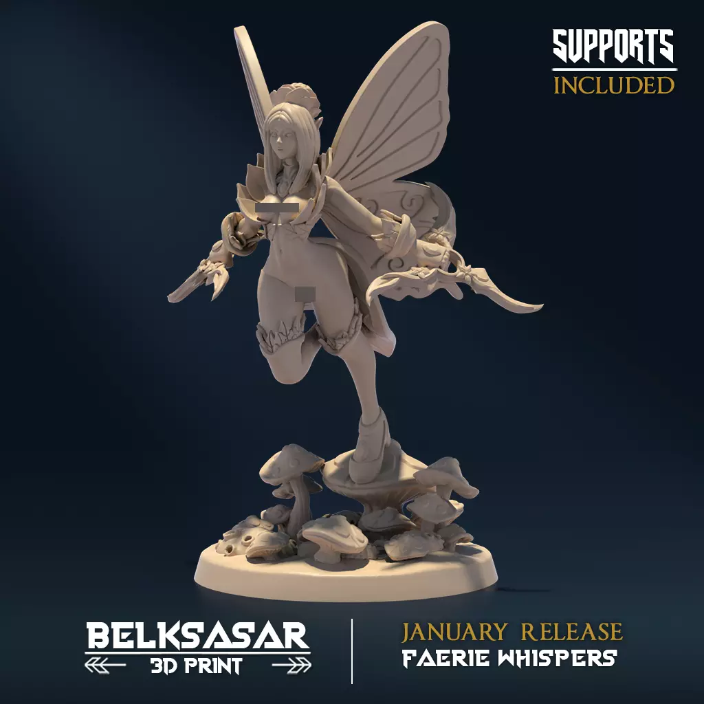 Autum Whispers D Nude 3D print model_0