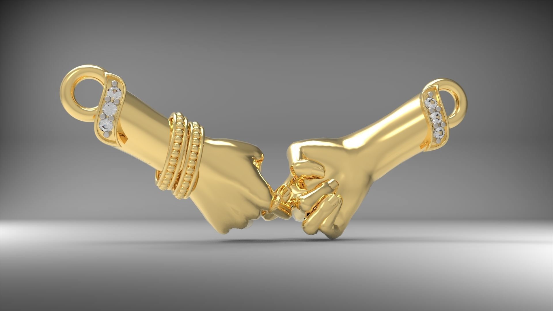 Hand Pandent TN01 3D print model_1